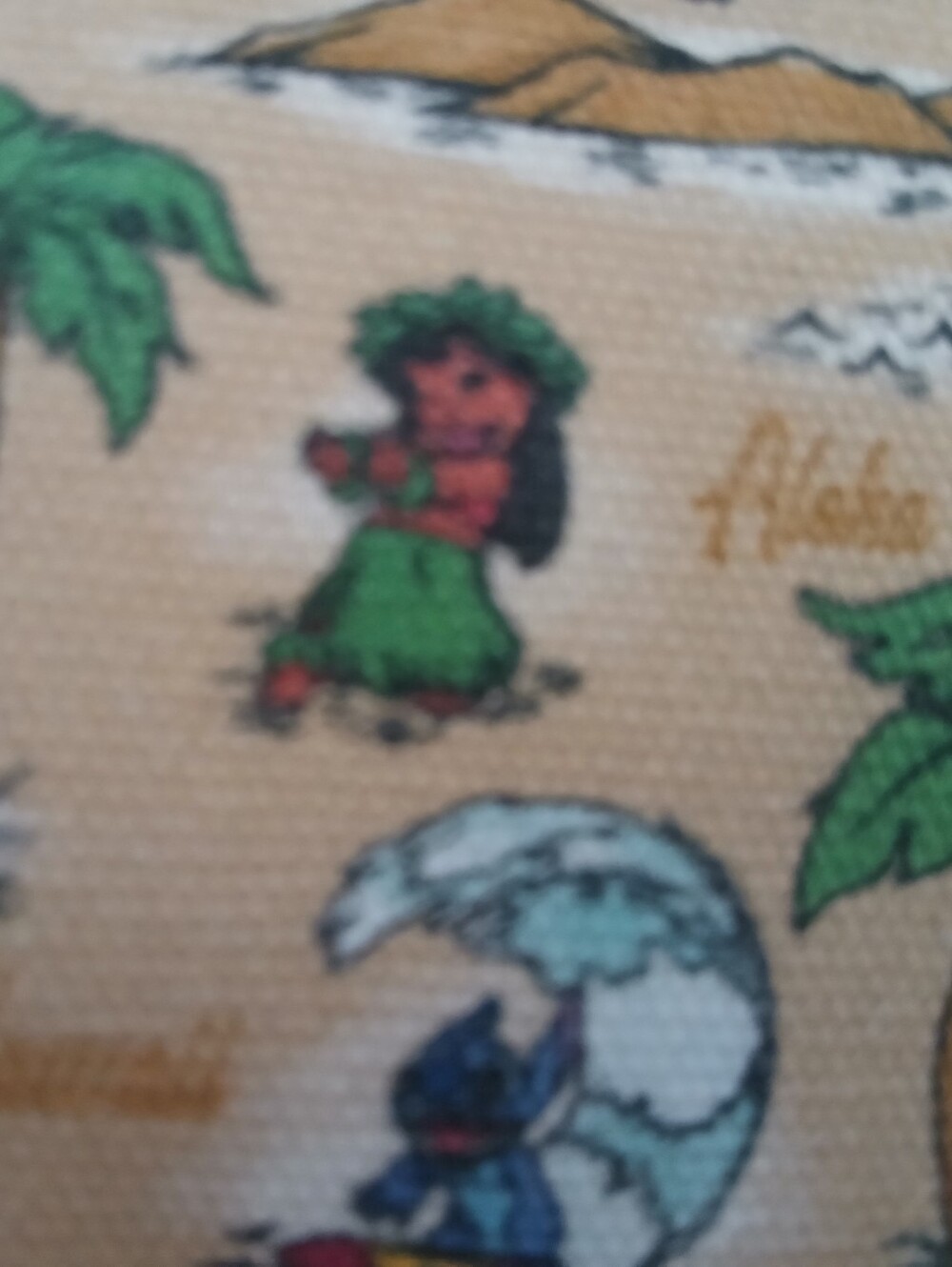 NWT DISNEY LOUNGEFLY LILO AND STITCH ALOHA MAP HARD TAG BELT BAG - Picture 2 of 4